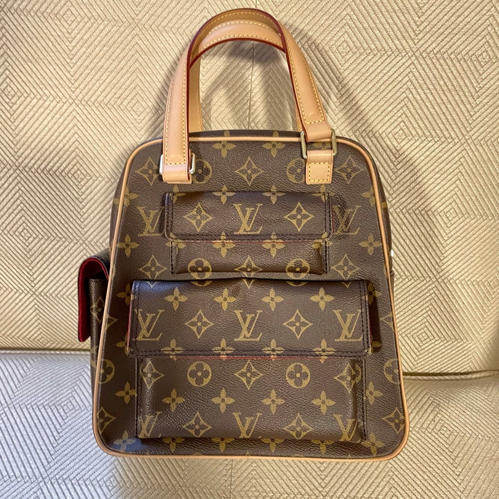 Louis Vuitton Excentri-Cite Handbag Monogram